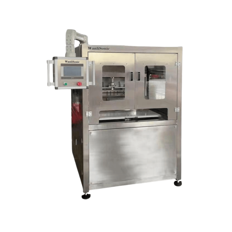 Wanli High Quality Automatic Ultrasonic Round Cake Cutting Machine