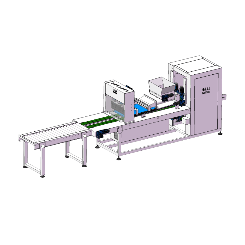 Wanli Machinery Automatic tray Extrusion and Ultrasonic Cutting Machine for Cookie