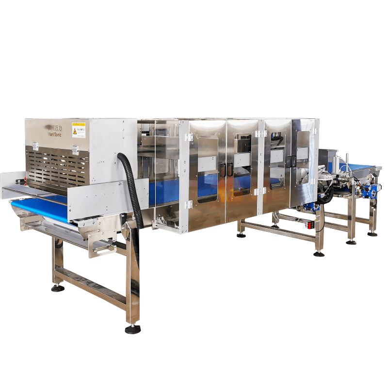 Wanli Ultrasonic Automatic Sponge Cake Cutting Machine