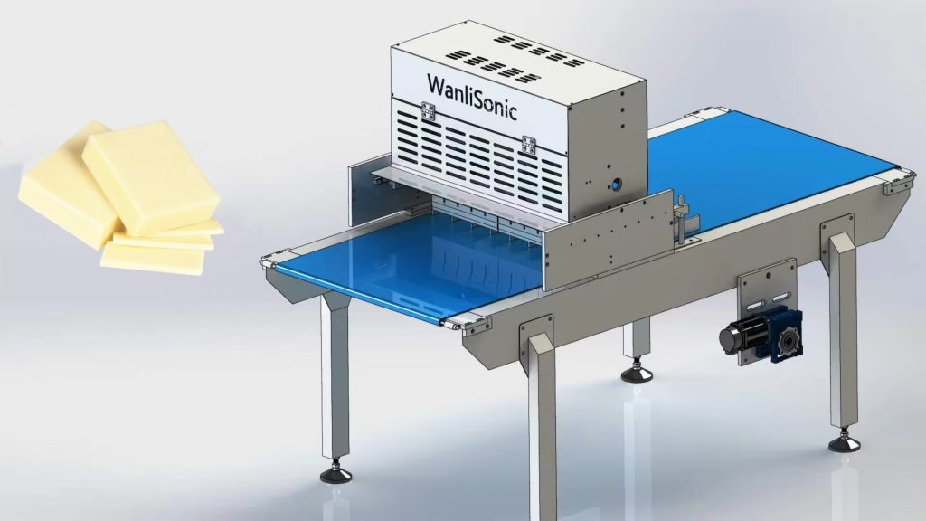 Cortador de queijo ultrassônico totalmente automático Wanli Cortador de queijo ultrassônico totalmente automático Wanli