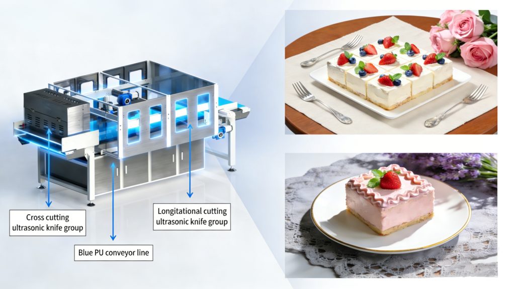 Wanlisonic ultrasonic ncuav mog qab zib txiav tshuab Wanlisonic ultrasonic ncuav mog qab zib txiav tshuab