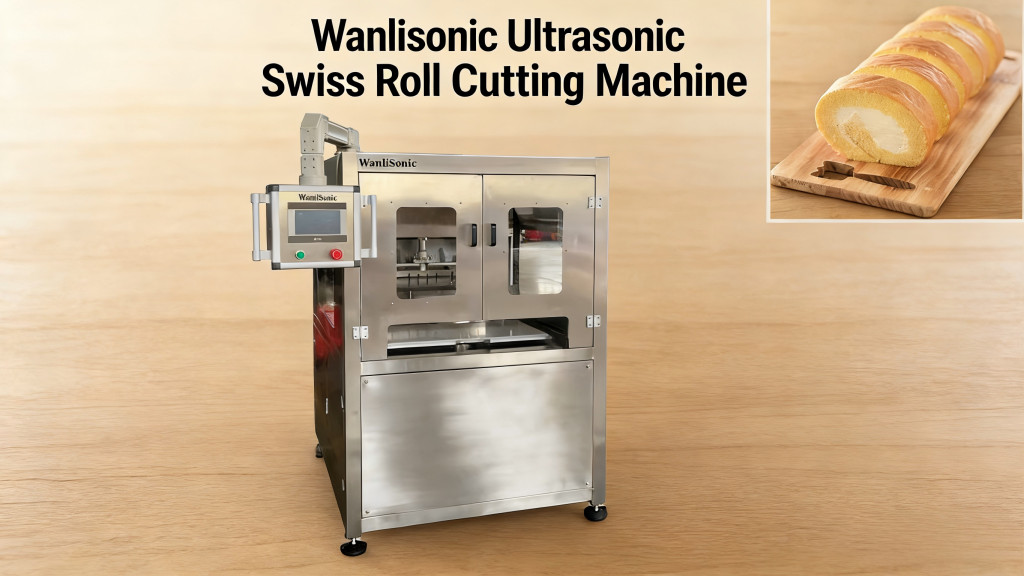 Ultrasonic Swiss Roll Cutting Machine Ultrasonic Swiss Roll Cutting Machine