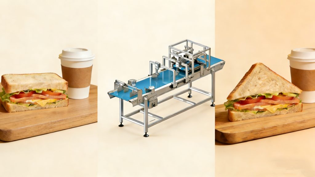 Ultrasonic Sandwich Cutter misy laharana roa