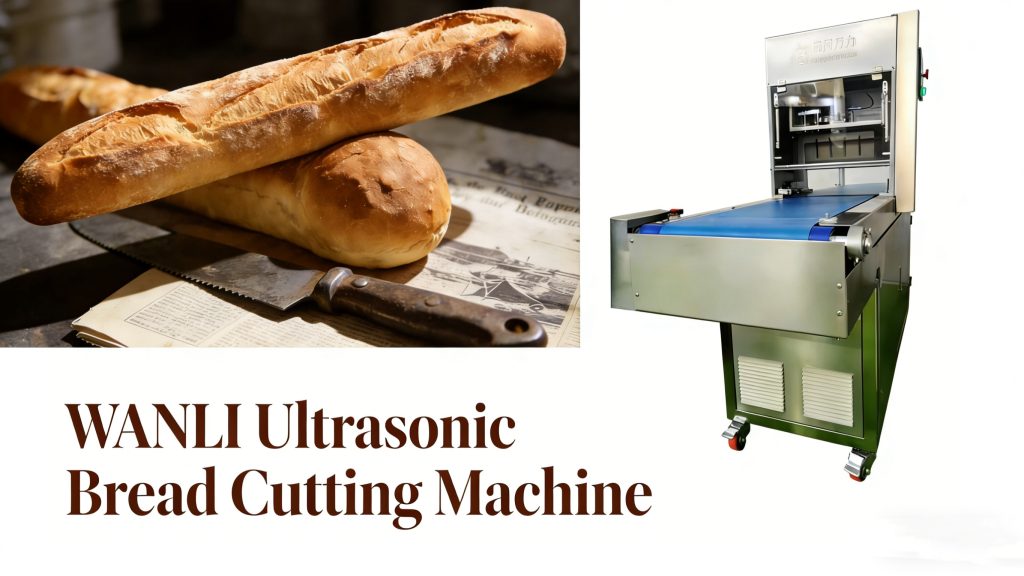 Wanlisonic Ultrasonic Roti motong Mesin2 Wanlisonic Ultrasonic Roti motong Mesin2