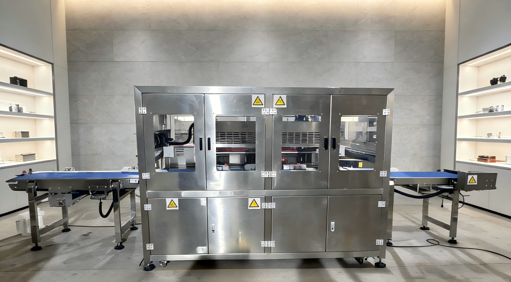 Ultrasonic Three-Round Cake Cutting Machine