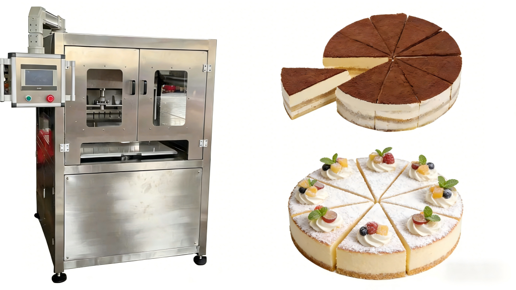 Ultrasonic Frozen Round Cake Cutting Machine Ultrasonic Frozen Round Cake Cutting Machine