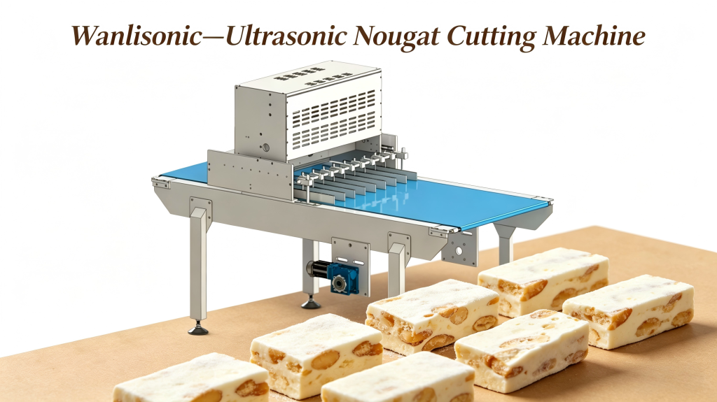 Ultrasonic Nougat ဖြတ်တောက်ခြင်းစက် Ultrasonic Nougat ဖြတ်တောက်ခြင်းစက်