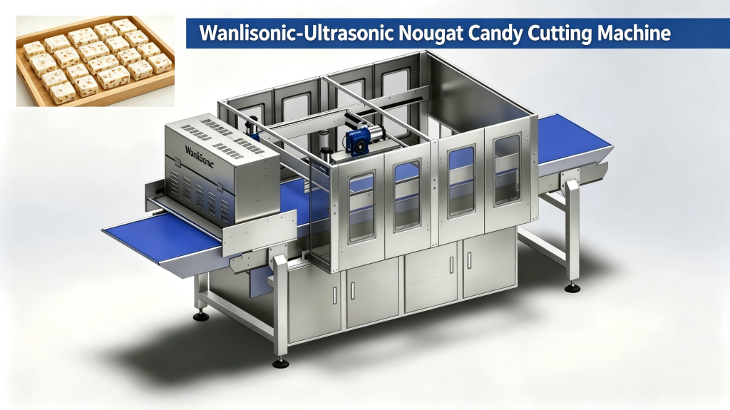 Ultrasonic Nougat Candy Cutting Machine Ultrasonic Nougat Candy Cutting Machine