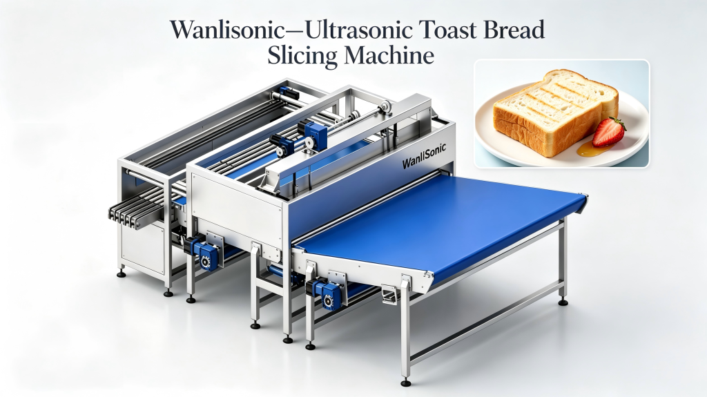 Igwe na-egbu achịcha Ultrasonic Toast