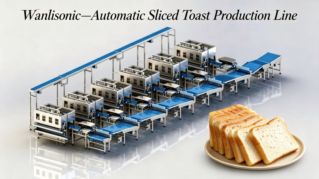 Automatic Sliced Toast Production Line​​​